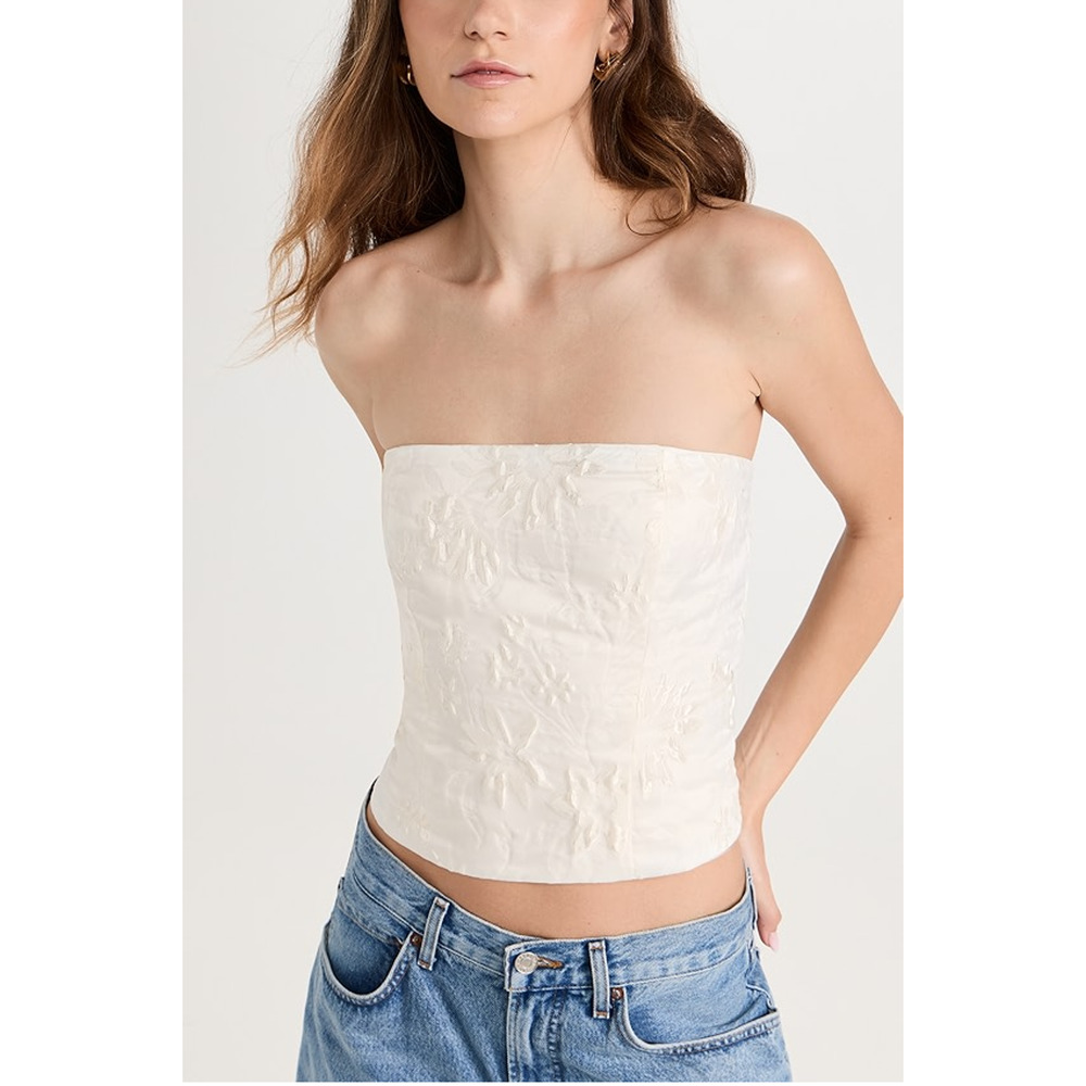 Reformation Giorgia Top Size 0